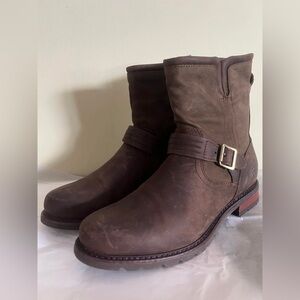 Ariat Chocolate Leather Ankle Boots